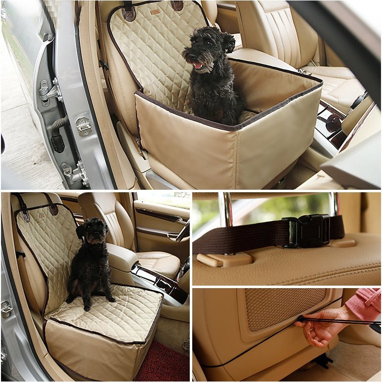 AutoPaw™ Travel Bed – Luxe en bescherming voor elke autorit - Wooftopia