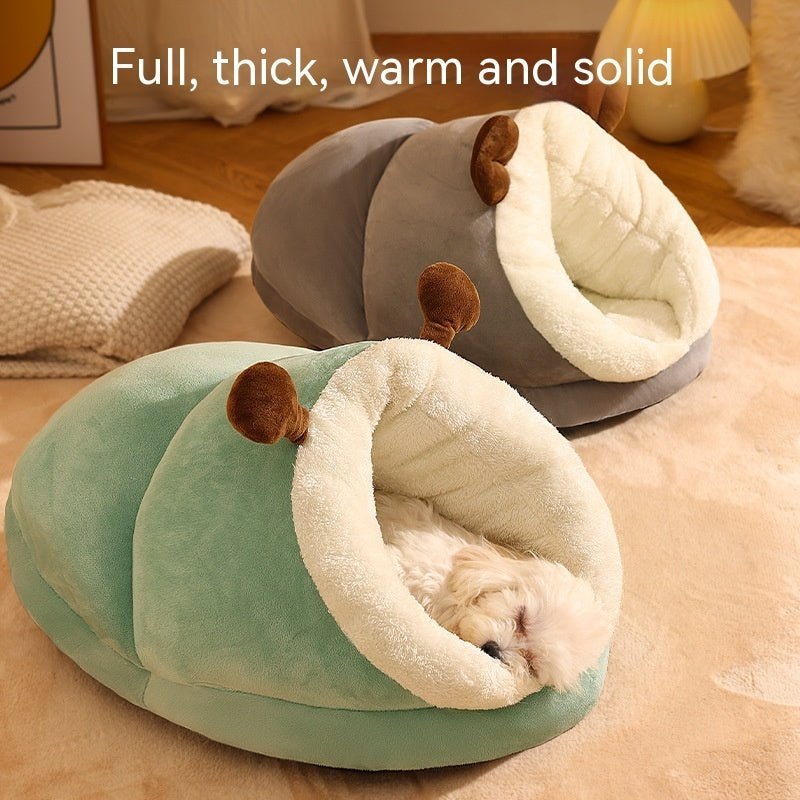 CozyPaw™ – Het Ultieme Knusse Huisdierenbed voor Warmte & Geborgenheid - Wooftopia