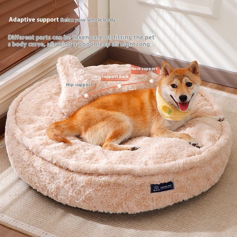 EaseRest™ – Het Orthopedische & Wasbare Huisdierenbed voor Ultiem Comfort - Wooftopia