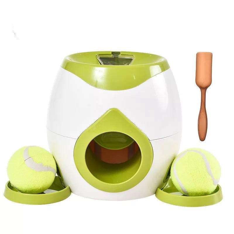 FetchFeeder™ – De Slimme Voerautomaat met Ballenwerper! - Wooftopia