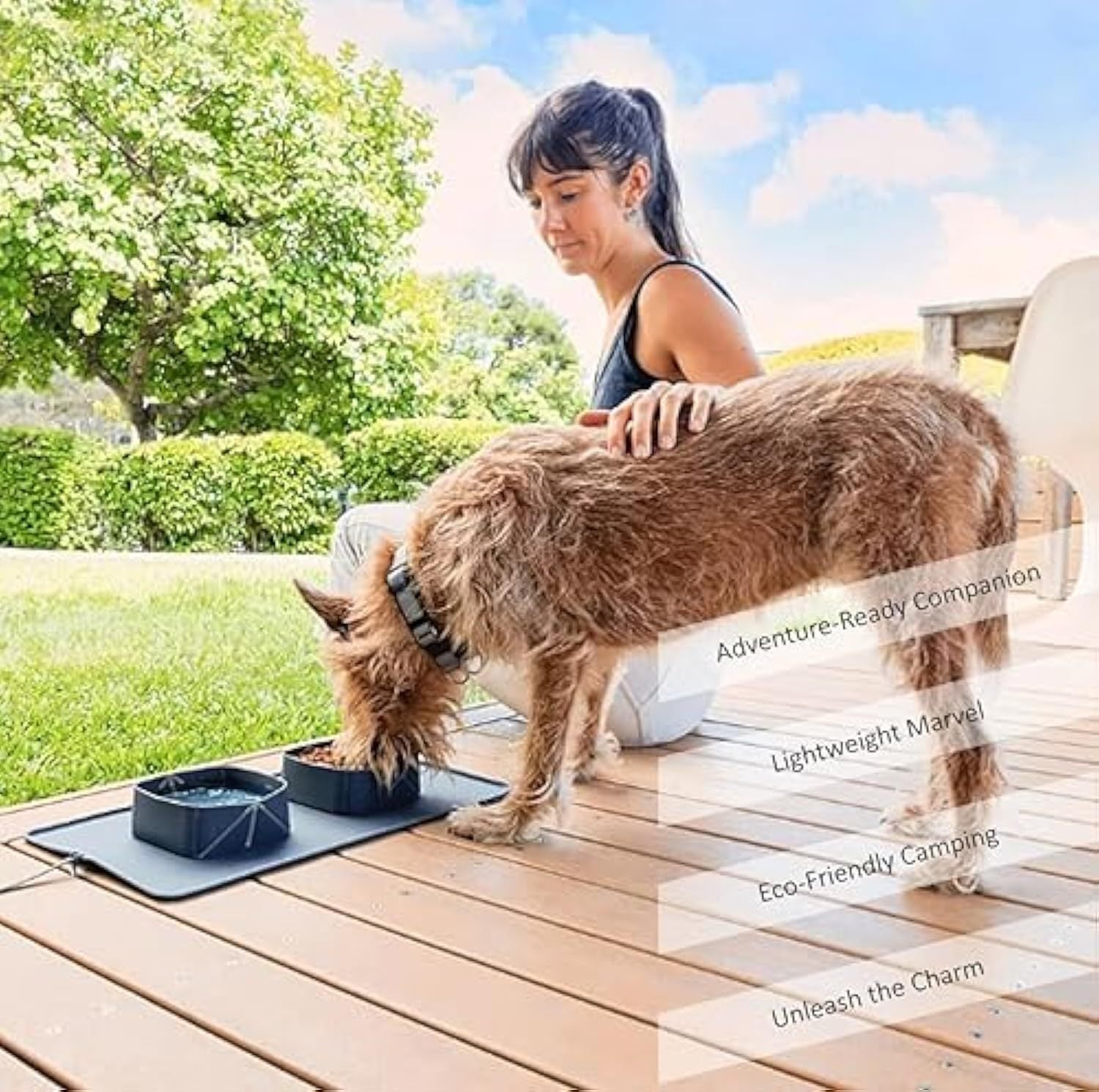 Fold - a - Bowl: The Snack Pack for Paws - Wooftopia