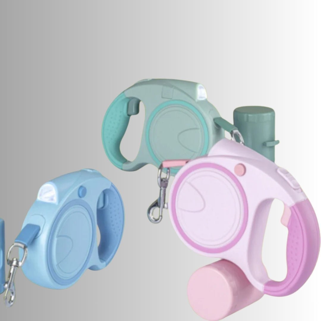 Glow & Go™: Oprolbare Riem met Zaklamp - Wooftopia
