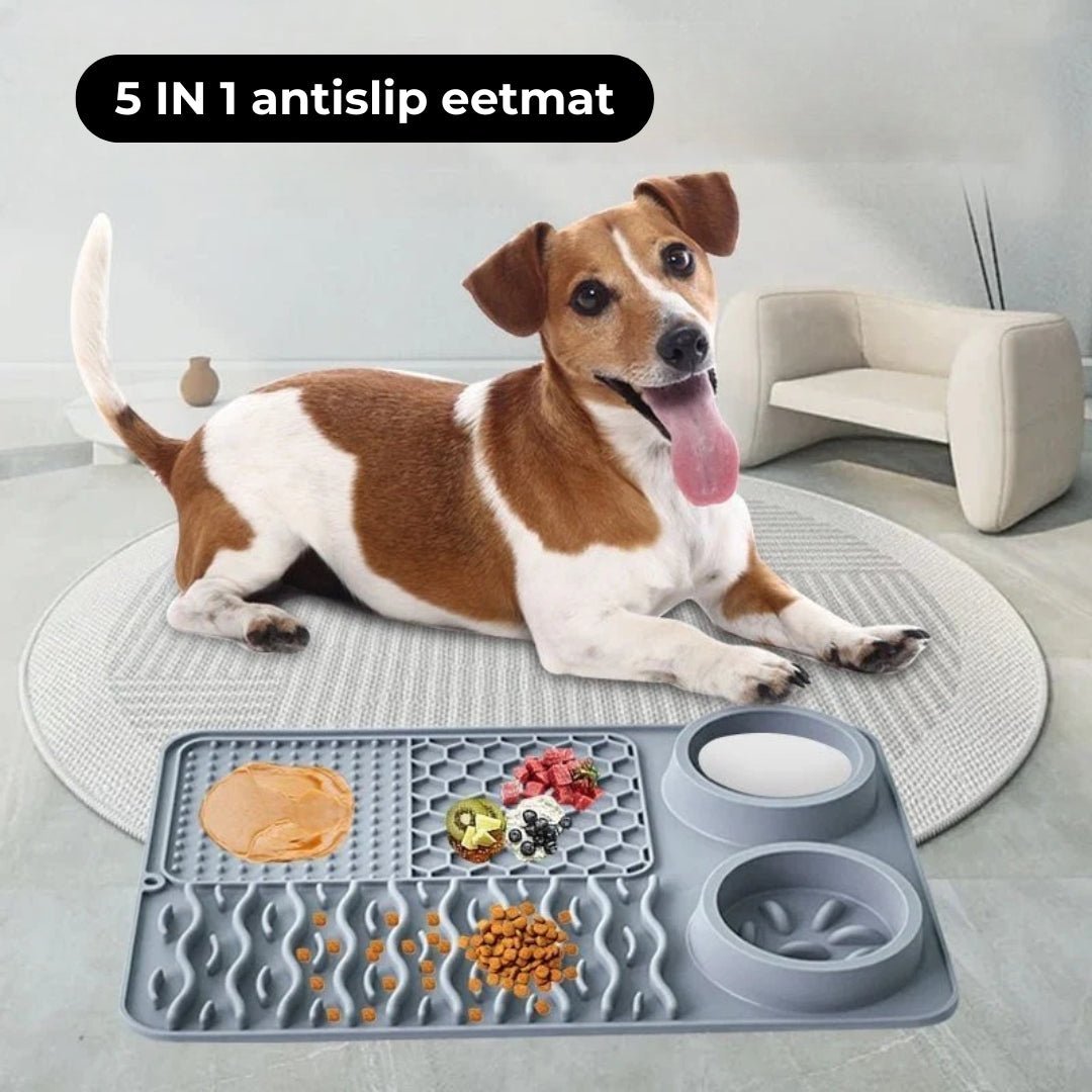 PawPlate™: Antislip Eetmat voor Huisdieren - Wooftopia