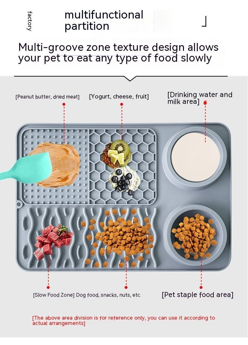 PawPlate™: Antislip Eetmat voor Huisdieren - Wooftopia
