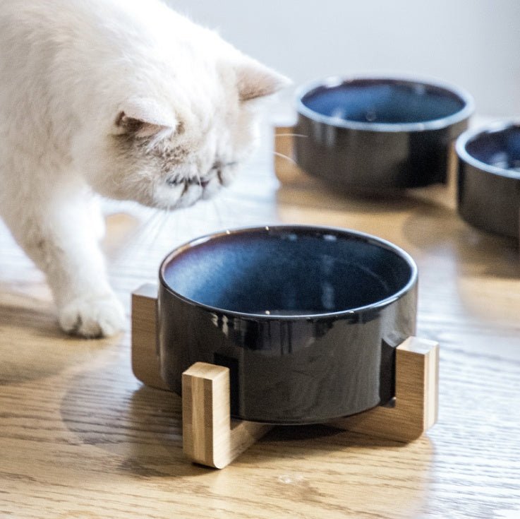 PurrFeast™ Keramische Voerbak – Stijlvol, Gezond & Praktisch - Wooftopia