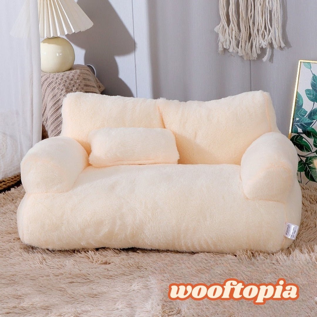 SnugPaws™ Luxe Huisdierbed – Ultiem Comfort & Warmte voor Jouw Kat of Hond - Wooftopia