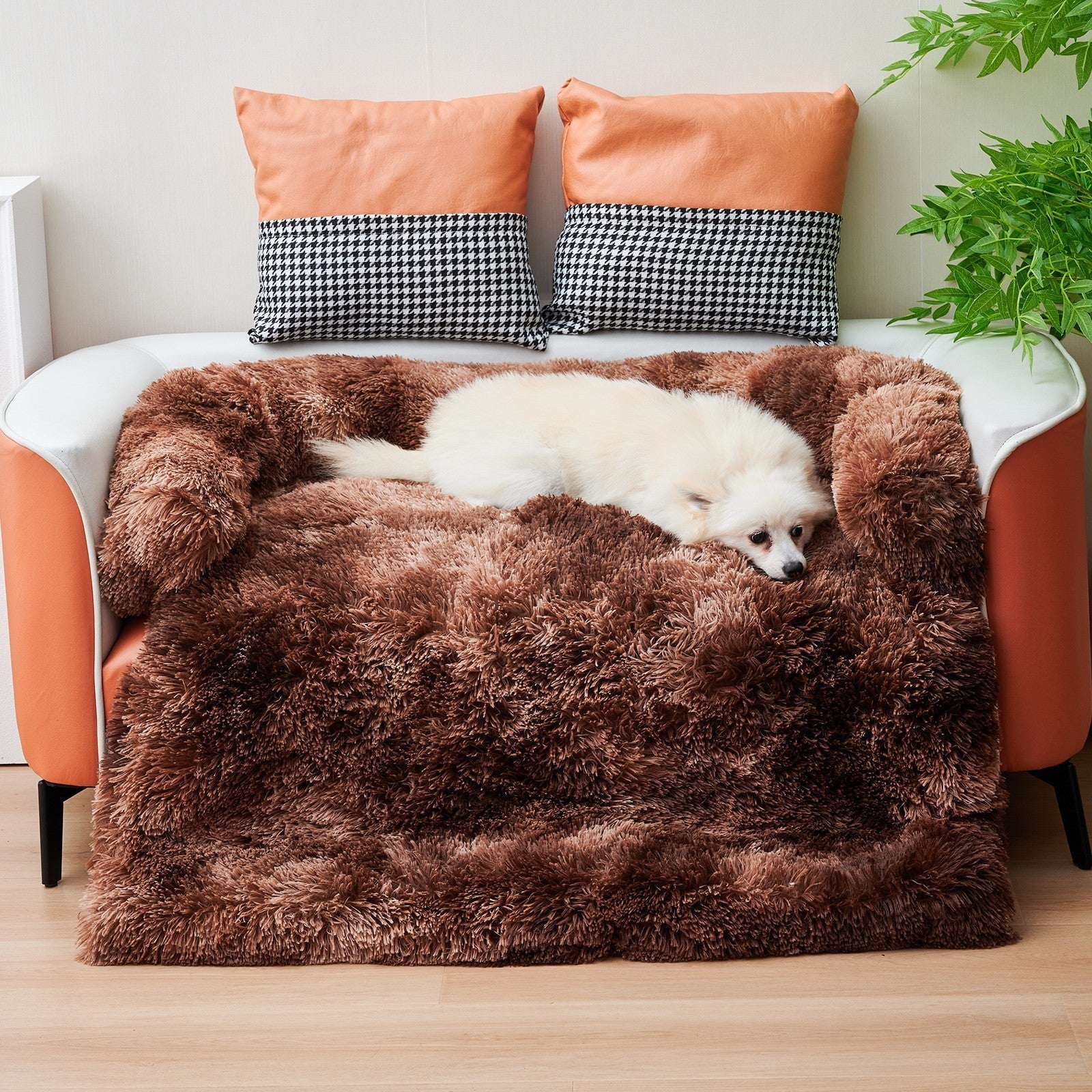 ZenPaws™ – Het Ultieme Kalmerende Honden - en Kattenbed voor Rust en Ontspanning - Wooftopia