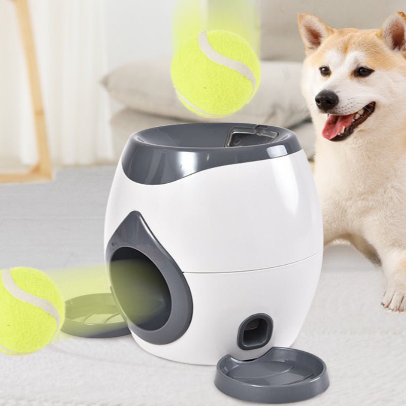 FetchFeeder™ – De Slimme Voerautomaat met Ballenwerper! - Wooftopia