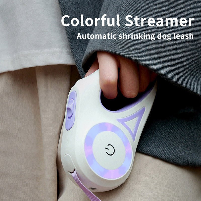 LumiLeash™ – De Automatische Rollijn met Geïntegreerd LED - Licht! - Wooftopia