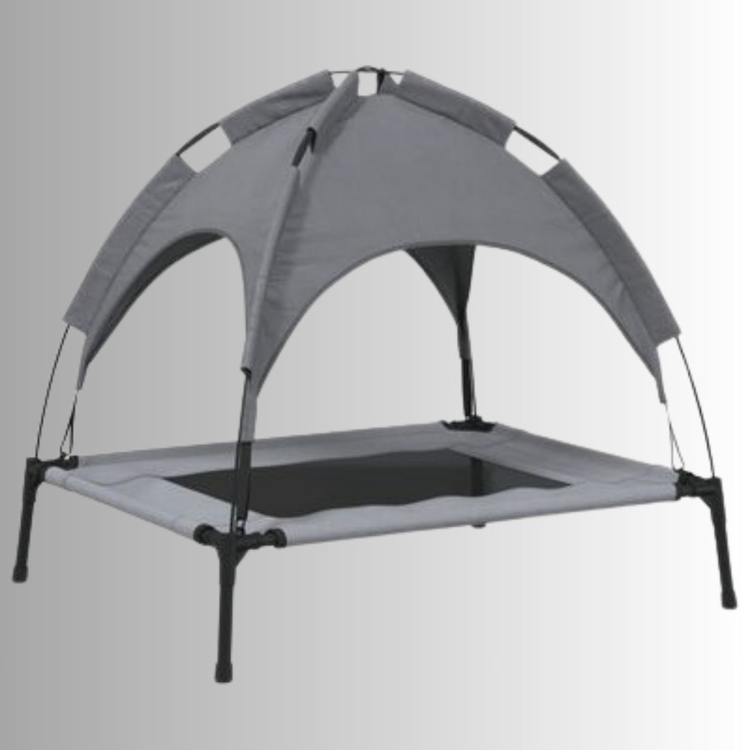 PawShade™ Campingbed – Comfortabel & Beschut Rusten voor je Hond - Wooftopia