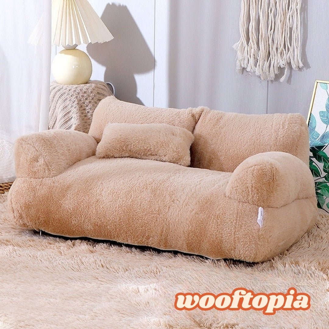 SnugPaws™ Luxe Huisdierbed – Ultiem Comfort & Warmte voor Jouw Kat of Hond - Wooftopia