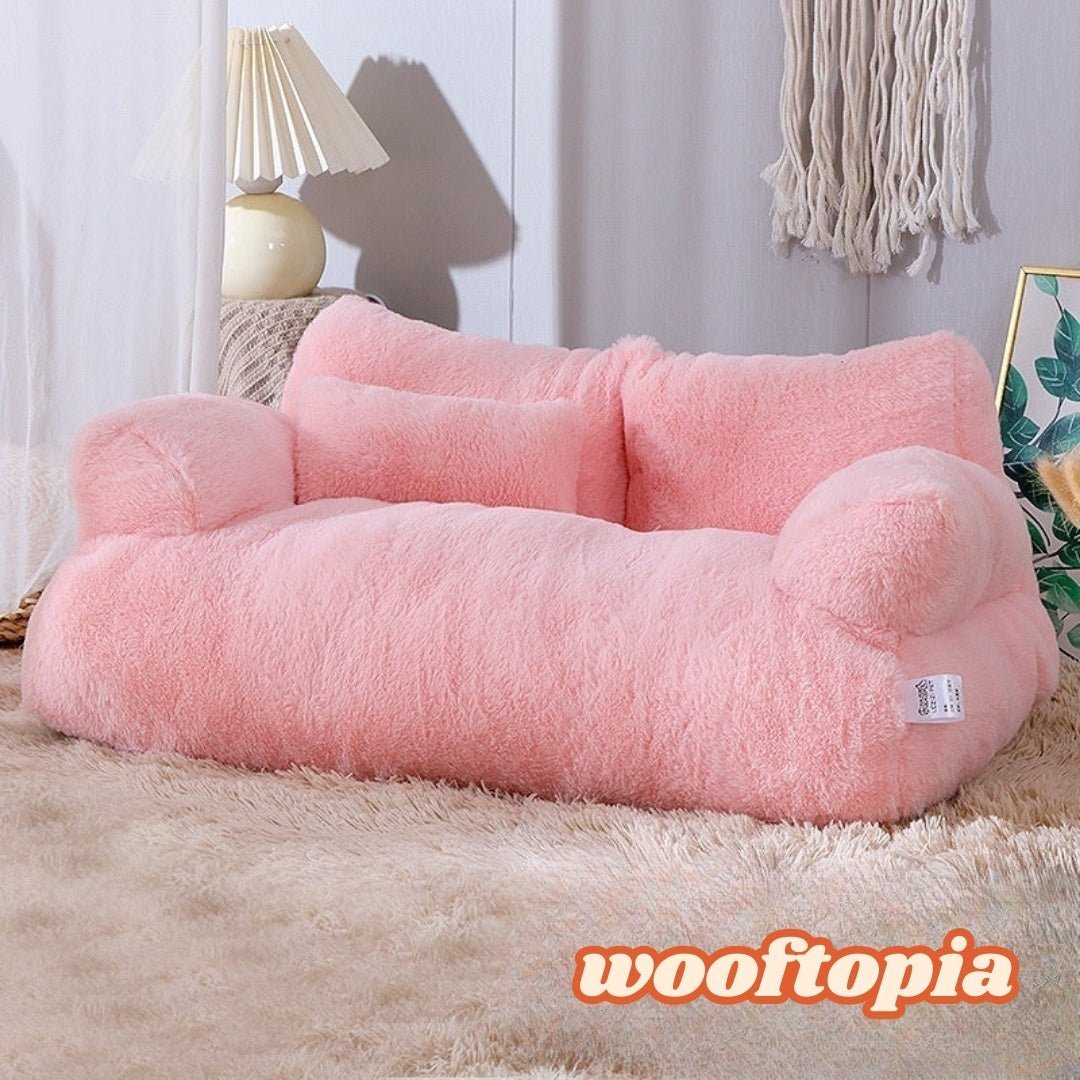 SnugPaws™ Luxe Huisdierbed – Ultiem Comfort & Warmte voor Jouw Kat of Hond - Wooftopia